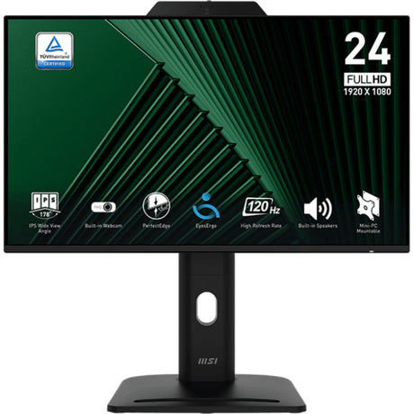 Monitor Msi pro mp242pmg 23,8 (czarny, HDMI, Display Port, VGA, 2x USB-A, USB-B, 120 Hz)