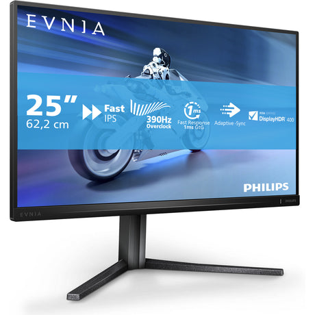 Monitor do gier Philips Evnia 25m2n5200u 24,5 (czarny, HDMI, Display Port, 390 Hz (OC))
