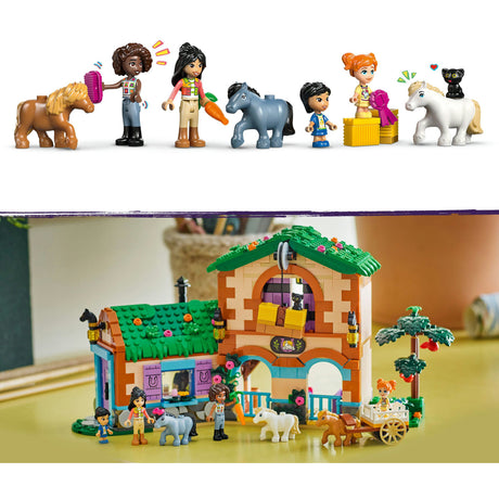 Lego friends - farma kucyków i stajnia do zbudowania (42654)