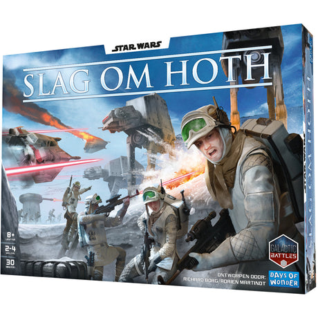 Gra planszowa Asmodee Star Wars: Bitwa o Hoth (holenderska, 2–4 graczy, 30 minut, od 8 lat)
