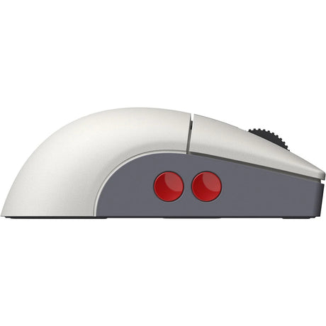 Mysz 8bitdo retro r8 - edycja n (szary czerwony, 50 - 26000 dpi, Bluetooth USB-C 2,4 GHz)