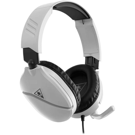 Zestaw słuchawkowy do gier nausznych Turtle Beach Ear Force Recon 70p (2024) (biały, PS4, PS5, Xbox Series X|s, Xbox One, Switch, PC, Mobile)