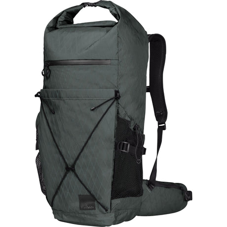 Plecak Jack Wolfskin Wandermood Rolltop 30 (ciemnozielony, 30,0 litrów)
