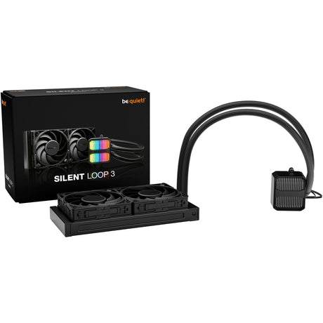 Bądź cicho! Silent Loop 3 240 chłodzenie wodne (czarny, 4-pin PWM)