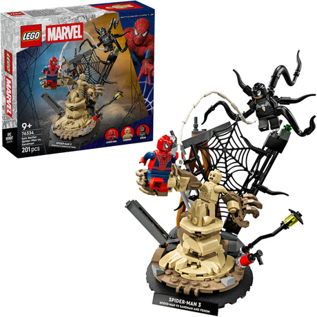 Lego Marvel Ultimate Battle: zestaw konstrukcyjny Spider-Man kontra Sandman - 76334