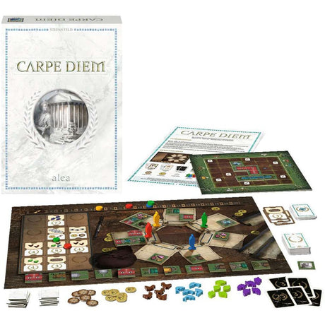 Gra planszowa Ravensburger carpe diem (angielski, 2–4 graczy, 45–75 minut, od 10 lat))