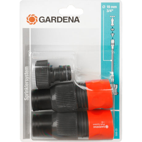 Zestaw przyłączeniowy do systemu Gardena profi maxi-flow