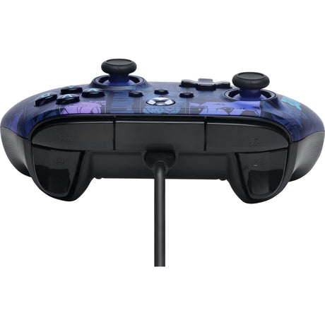 Kontroler Powera Advantage z kablem do konsoli Xbox Series x|s - Fortnite: Victory Royale (ciemnoniebieski, Xbox Series x|s, Xbox One, PC)