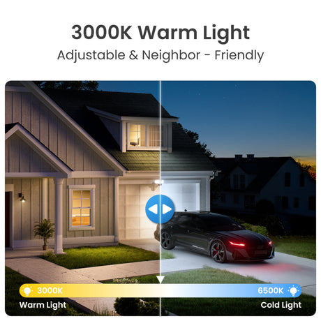 Kamera bezpieczeństwa Reolink F751W Elite Floodlight WiFi (biała, UHD 4K, WiFi)