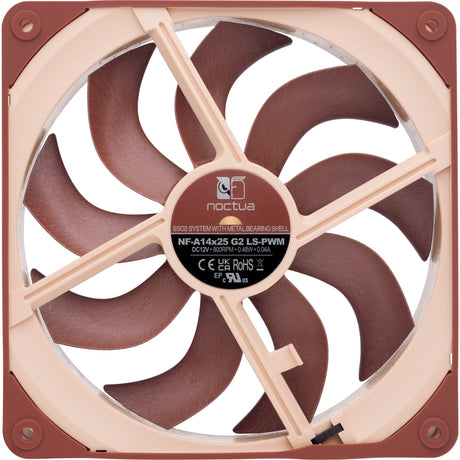 Wentylator obudowy Noctua nf-a14x25 g2 ls-pwm (brązowy, 140 x 140 x 25 mm)