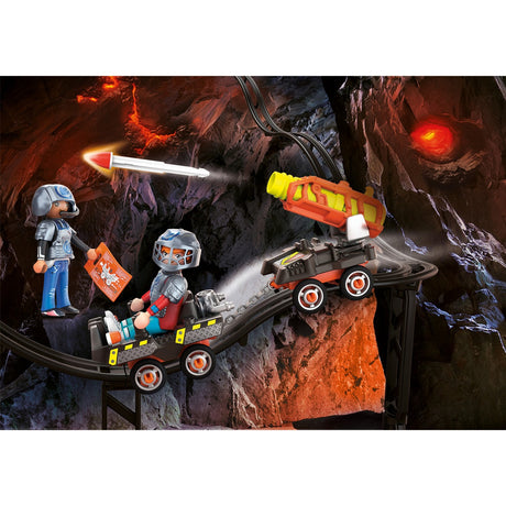 Playmobil Dino Rise - zabawki konstrukcyjne z dinozaurami i rakietami (70929)