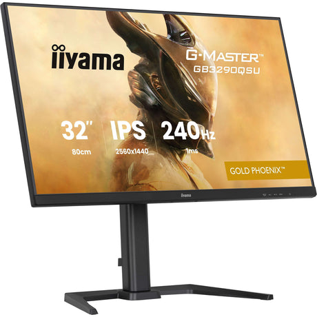 Monitor do gier Iiyama G-Master Gold Phoenix GB3290QSU-B1 31,5 (czarny (matowy), 2x HDMI, Display Port, 2x USB-A, 2x USB-B, 240 Hz)