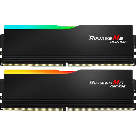 Zestaw pamięci RAM G.skill 64 GB DDR5-6000 (2x 32 GB) (czarny, Ripjaws M5 Neo, AMD Expo)