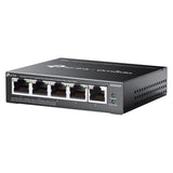 Tp-link omada es205gp switch (zwart, 4x poe+)