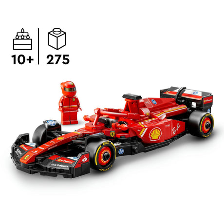 Zestaw Lego Speed Champions Ferrari SF-24 F1 samochód wyścigowy - 77242