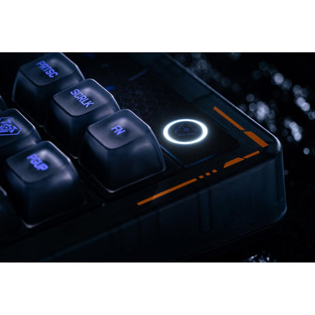 Klawiatura mechaniczna 8bitdo retro 87 - mecha break (czarna, układ us (qwerty), kailh box jellyfish proglasa, 80% (tkl), nasadki klawiszy abs, hot-swap, bluetooth le 5.0, bezprzewodowa 2.4ghz, usb)