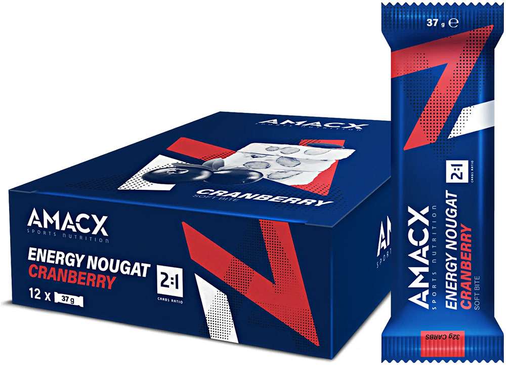 Pudełko Amacx Energy Nugat 2:1 Bar 12er