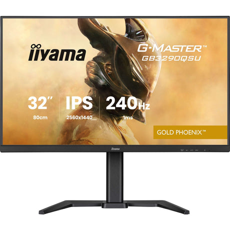 Monitor do gier Iiyama G-Master Gold Phoenix GB3290QSU-B1 31,5 (czarny (matowy), 2x HDMI, Display Port, 2x USB-A, 2x USB-B, 240 Hz)