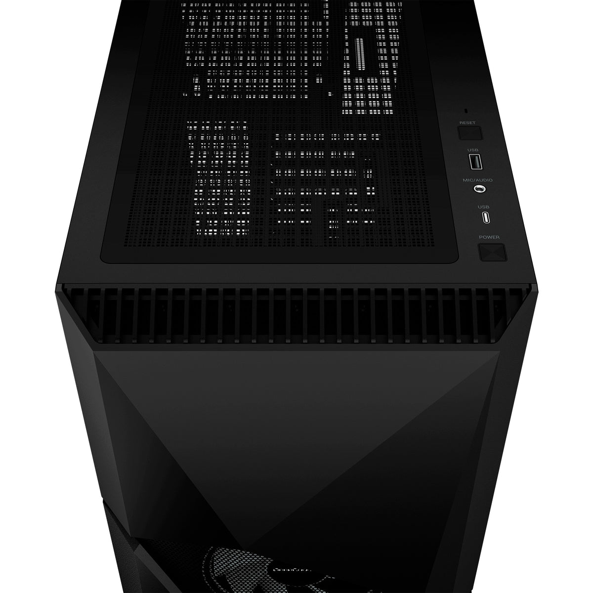 Obudowa midi tower Deepcool Cyclops (czarna | 1x USB-A | 1x USB-C | okienko)