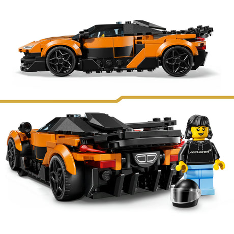 Lego® Speed Champions McLaren W1 – prawdziwy supersamochód z 1 minifigurką - samochód wyścigowy - 77257