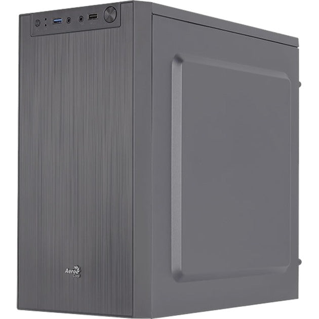 Obudowa mini tower Aerocool CS-108 (czarna | 2x USB-A)