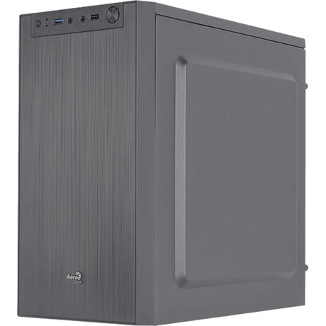 Obudowa mini tower Aerocool CS-108 (czarna | 2x USB-A)
