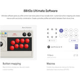 Gamepad Arcade Stick 8bitdo (szary)