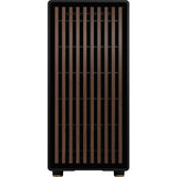 Obudowa North Midi Tower o konstrukcji fraktalnej (kolor czarnego drewna | 2x USB-A | 1x USB-C | szkło hartowane)