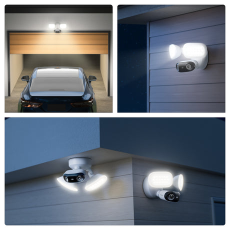 Kamera bezpieczeństwa Reolink F751W Elite Floodlight WiFi (biała, UHD 4K, WiFi)