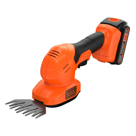Nożyce do trawy i krzewów Black+decker bcss18b-xj 18 V (bez akumulatora) (pomarańczowo-czarny, akumulator i ładowarka nie wchodzą w skład zestawu)