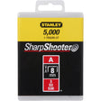 Zszywki Stanley typ a, 8mm, 5000 zszywek (1-tra205-5t)