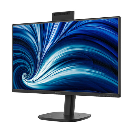 Philips 24b2n3200jh 00 23.8 monitor (zwart, 1x displayport, 1x hdmi, 1x vga, 4x usb-a, 120 hz, webcam)