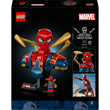 LEGO Super Heroes 76326 Popiersie Iron Spider-Mana