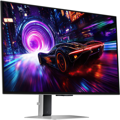 Monitor do gier Samsung Odyssey OLED G8 G81SF 32 4K UHD (srebrny, 2x HDMI, DisplayPort, 2x USB-A, USB-B, 240 Hz)