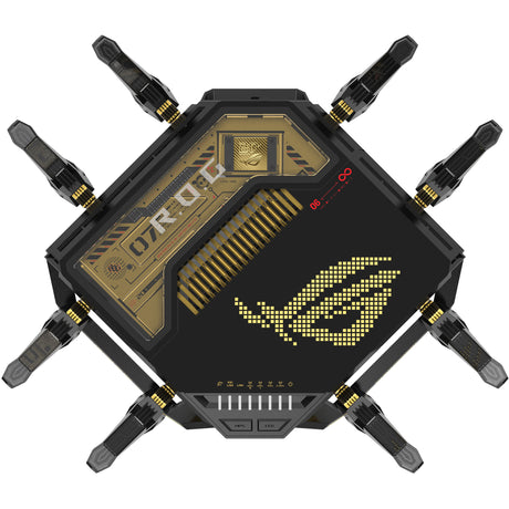Router Asus rog rapture gt-be98 z okazji 20. rocznicy wydania (czarny)
