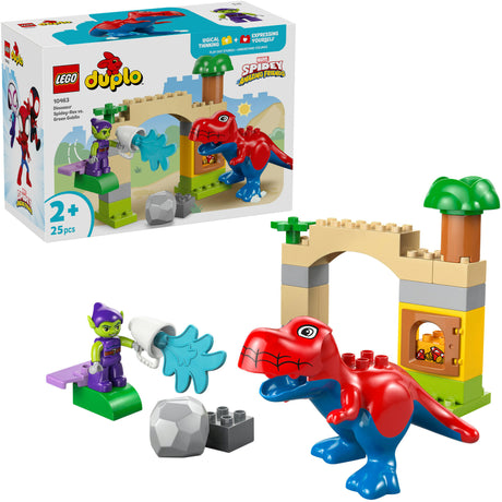 Lego Duplo 10463 Dinozaur Spidey Rex kontra zielony goblin