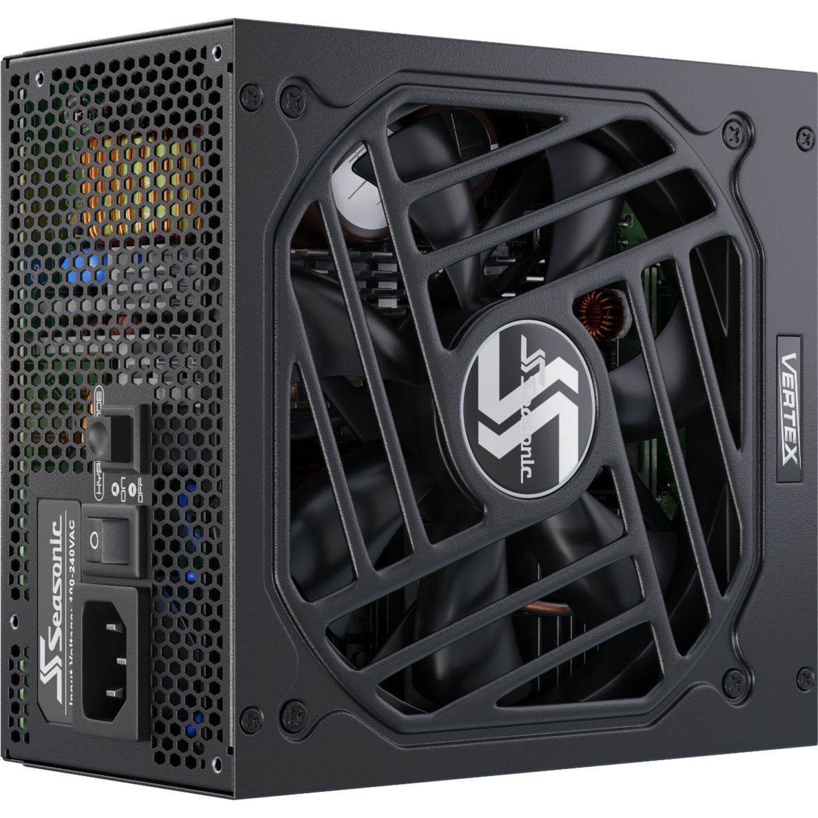 Modułowy zasilacz Seasonic Vertex GX-1200 o mocy 1200 W (czarny, 1x 12v-2x6, 3x pcie)