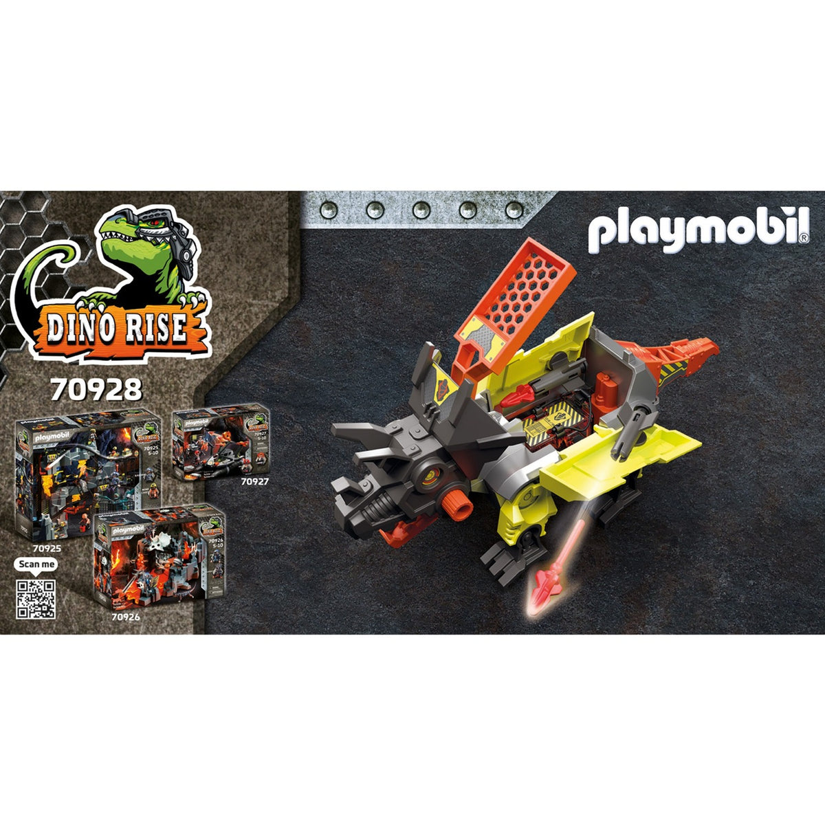 Playmobil Dino Rise Maszyna bojowa Robo-Dino - 70928