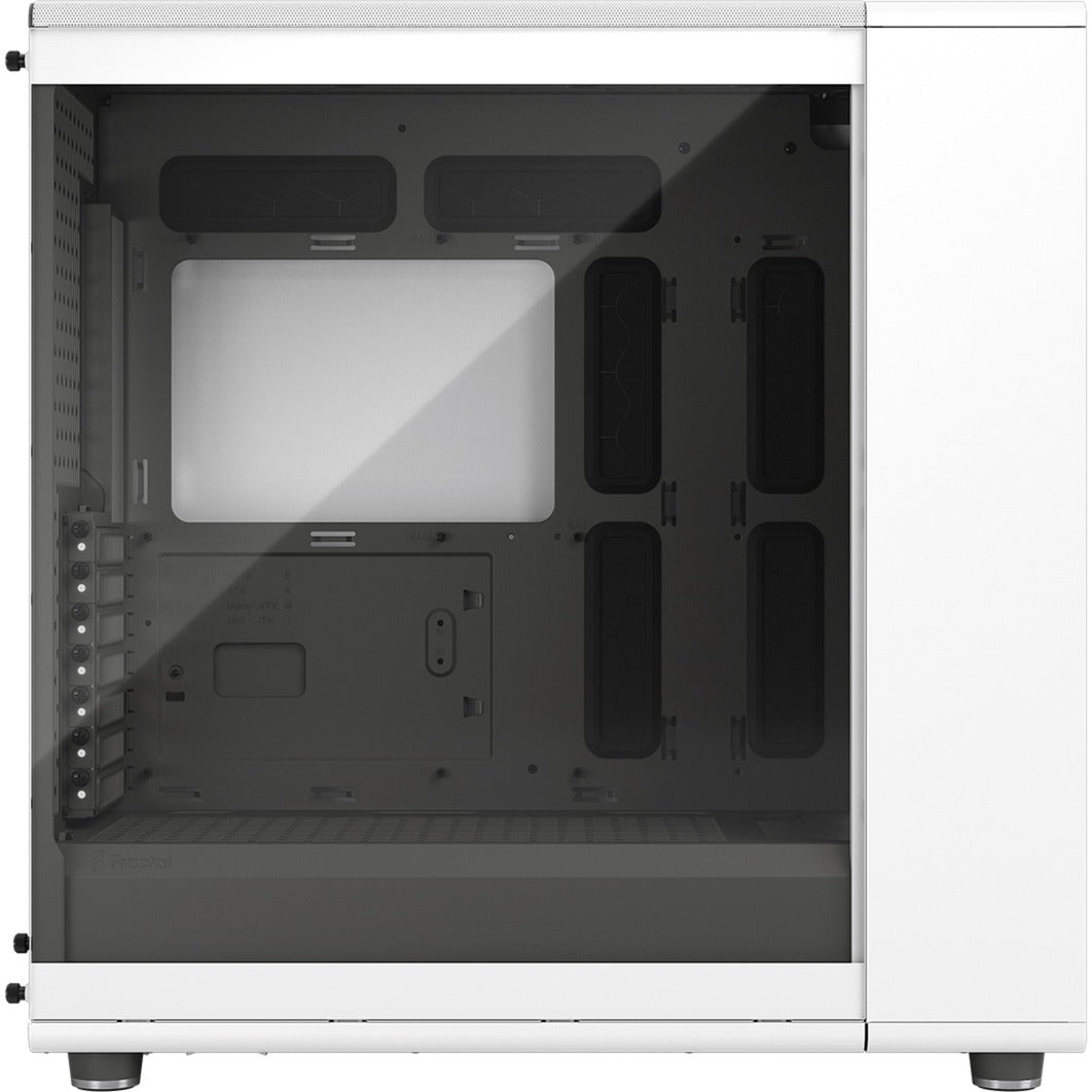 Obudowa Midi Tower o konstrukcji fraktalnej North XL (biały kolor drewna | 2x USB-A | 1x USB-C | szkło hartowane)