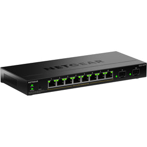 Przełącznik Netgear gs310tpv2 (czarny, budżet PoE 55W)