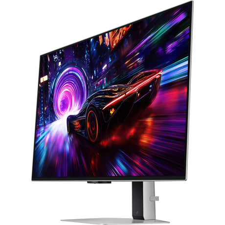 Monitor do gier Samsung Odyssey OLED G8 G81SF 32 4K UHD (srebrny, 2x HDMI, DisplayPort, 2x USB-A, USB-B, 240 Hz)