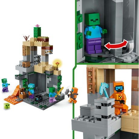 Lego Minecraft 21587 Lochy zombie
