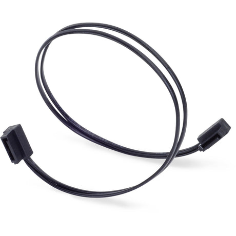 Kabel Silverstone sata iii 30cm (czarny, 6gb s, złącze niskoprofilowe, cp11b-300)
