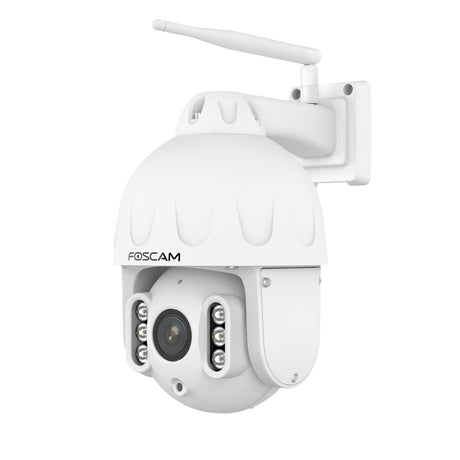 Foscam SD8P, dwuzakresowa zewnętrzna kamera bezpieczeństwa PTZ 4K 8MP WiFi (biała)