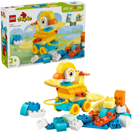 Lego Duplo 10448 Zabawka 3 w 1 Zwierzęta na kółkach