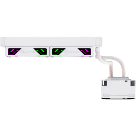 Chłodzenie wodne Xyz pc gear hydrotemp aio 240 (biały, argb, pwm)