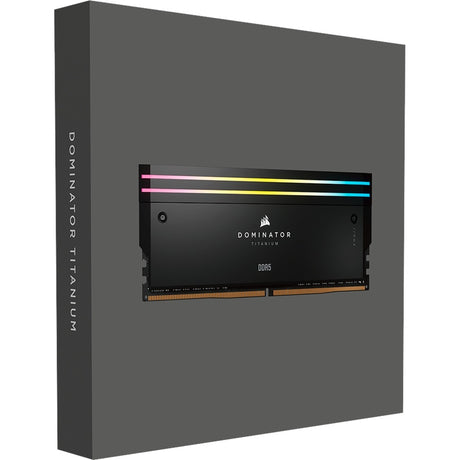 Corsair Dominator Titanium RGB 64 GB DDR5-6400 (2x 32 GB) RAM (czarny, cmp64gx5m2b6400c32, xmp 3.0)