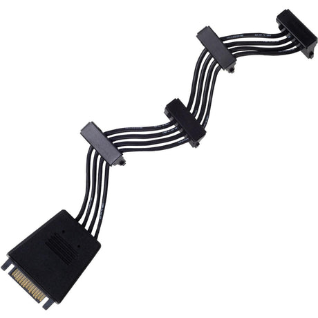 Silverstone sst-cp06-e4, 1x 15-pinowy kabel SATA > 4x 15-pinowy kabel SATA