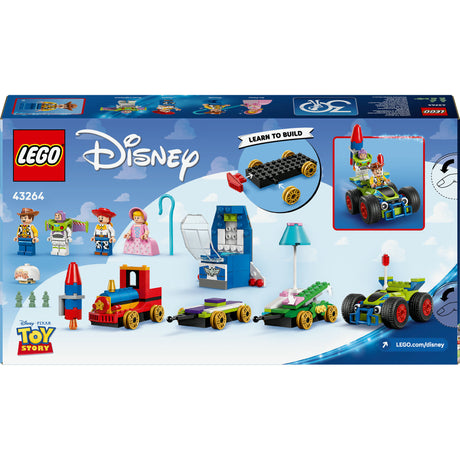 Zestaw Lego Disney i Pixar „Toy Story” – pociąg i samochodzik zdalnie sterowany – 43264