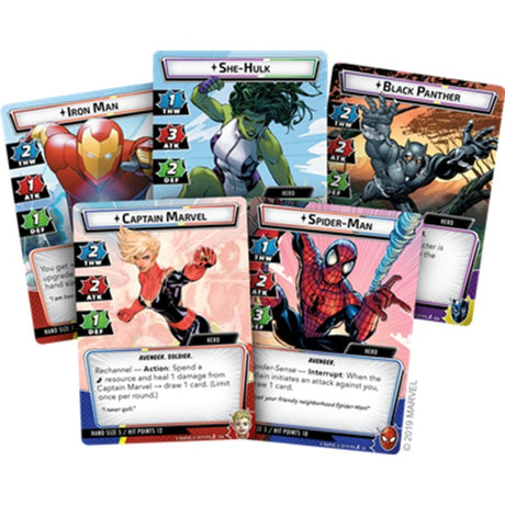 Asmodee Marvel Champions: gra karciana lcg (eng)